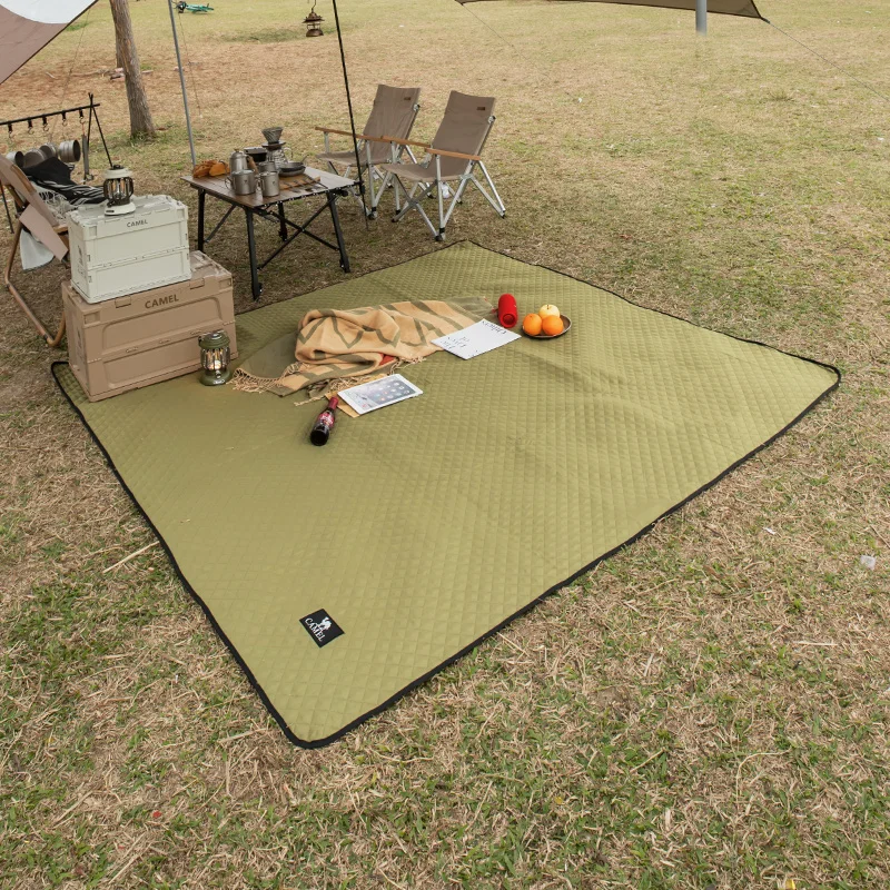 GOLDEN CAMEL Camping Mat Ultralight Outdoor Picnic Blanket Waterproof Beach Blanket Moisture-proof Mats Camping Equipment Summer