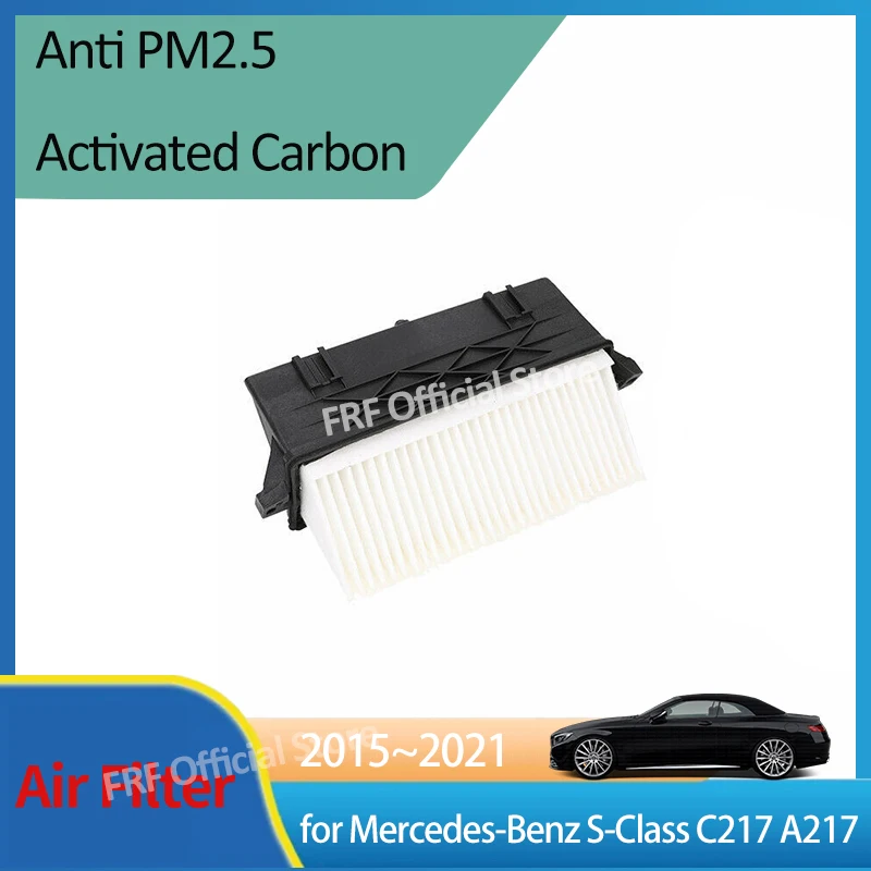 for Mercedes-Benz S S-Class C217 A217 Coupe Cabriolet MK6 2015 2016 2017 2018 2019 2020 2021 A6420942304 Auto Air Filter Intake