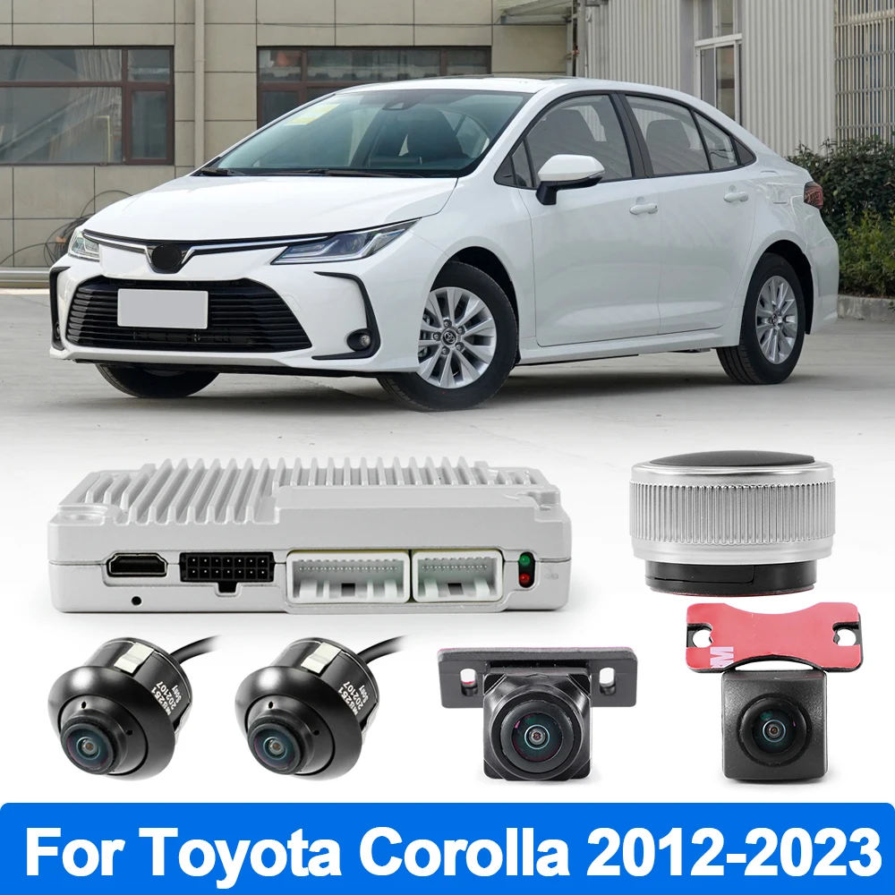 

Car 3d Bird Review 360 Parking Camera System for Toyota Corolla 2012 2013 2014 2015 2016 2017 2018 2019 2020 2021 2022 2023