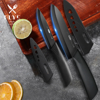 PLYS Ceramic Knife Set，Kitchen Rustproof Fruit Knife，Professional 6 Inch Chef Knife for Complementary Food Preparation