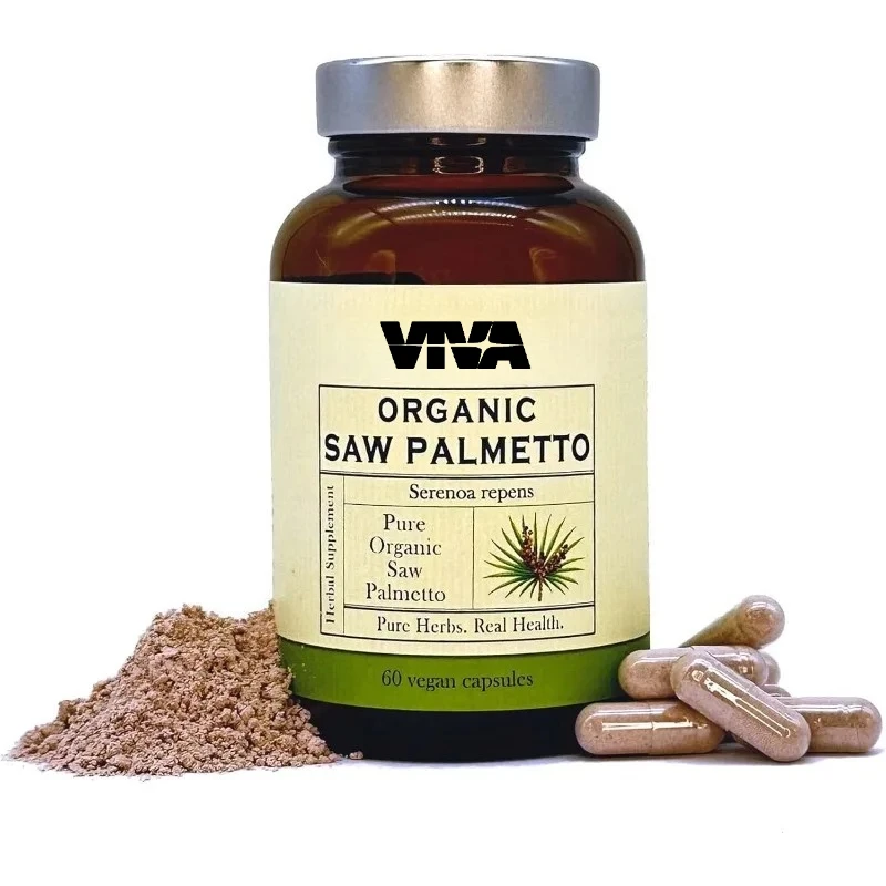 

Органические пильные капсулы для ладоней | 1000 мг на порцию | 60 капсул органических веганских