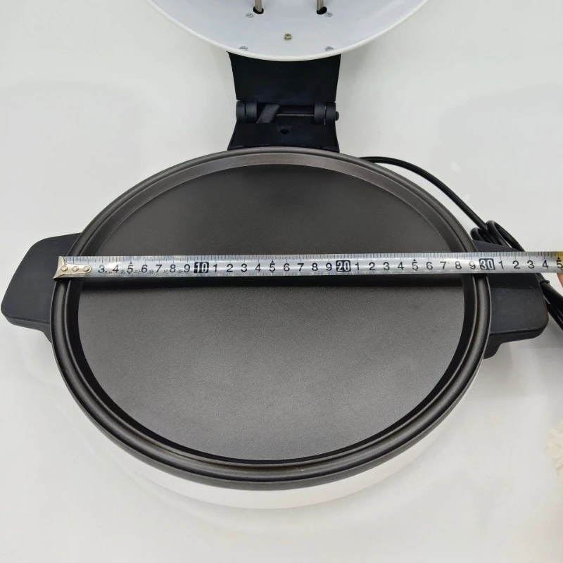 Electric Pizza Cake Machine 30CM Double-Sided Frying Oven for Steak, Pizza, Panini, Griddle Cooking
