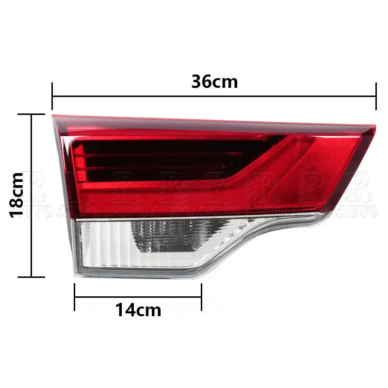Car Tail Light Assembly Rear Stop Brake Lamp Reversing Fog Lamp Turn SIgnal Light Tail Lamp For Toyota Highlander 2017 2018 2019