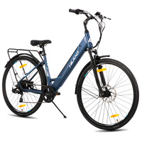 HILAND EHD907 electric road bike, detachable lithium battery, commuting electric bike, Including shelves, 250W, LCD display