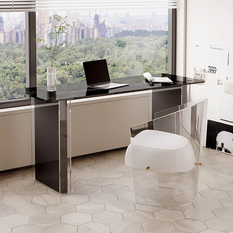 طاولة مدخل أكريليك فاخرة خفيفة لغرفة المعيشة وشرفة وطاولة بار ملونة #4