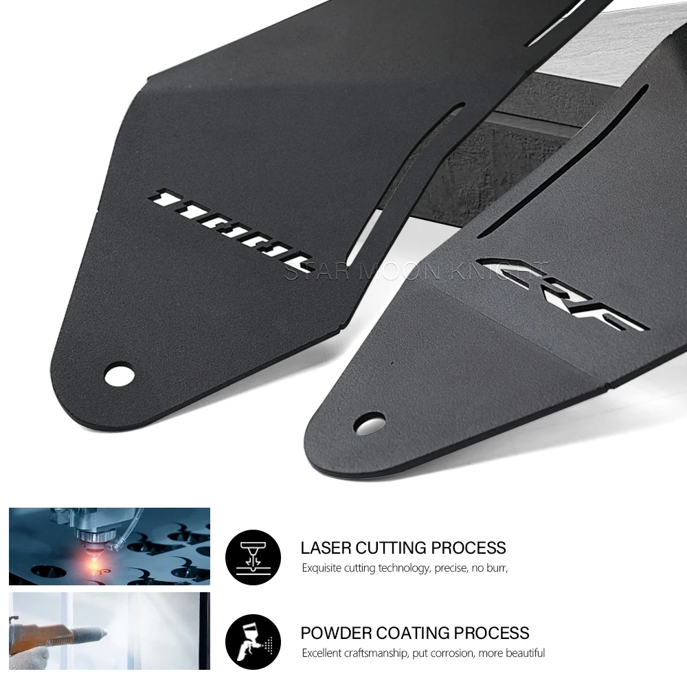 Motorcycle Accessories CRF 1100 L Side Deflectors For Honda CRF1100L Africa Twin Adventure Sports Front Fork Cockpit Air Deflect