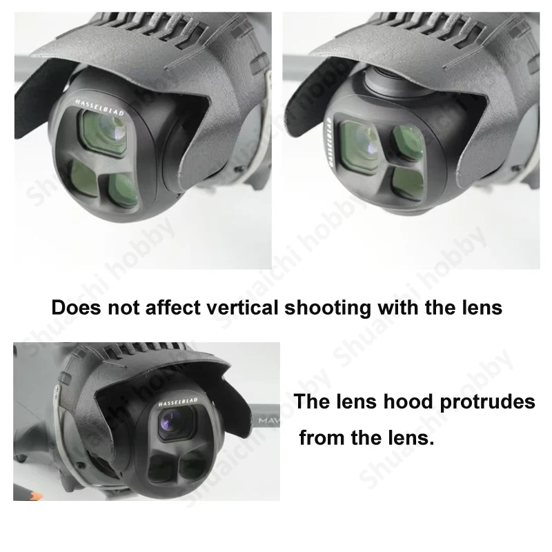 1 SZT. Osłona Gimbala Osłona Obiektywu Ochrona Przed Zarysowaniami Antyodblaskowa Osłona Przeciwsłoneczna Lekka Część Zamienna do Drona DJI Mavic 4 Pro RC