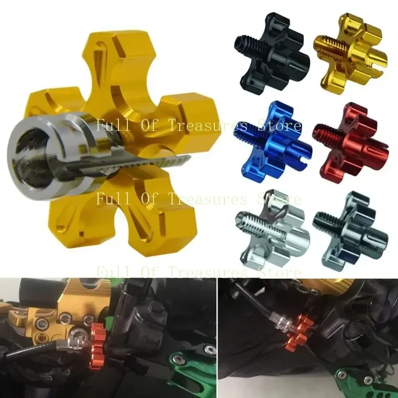 Motorcycle Clutch Adjustment Screw Motorbike Electric-bike Aluminum  Cable Adjuster Universal Modification Accessories