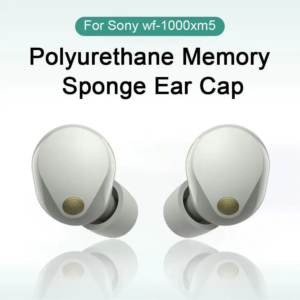 

Memory Foam Ear Tips For WF-1000XM4 WF 1000XM5 Earbuds Earplug Eartip Filter Replacement Earphone Ear Buds Pads