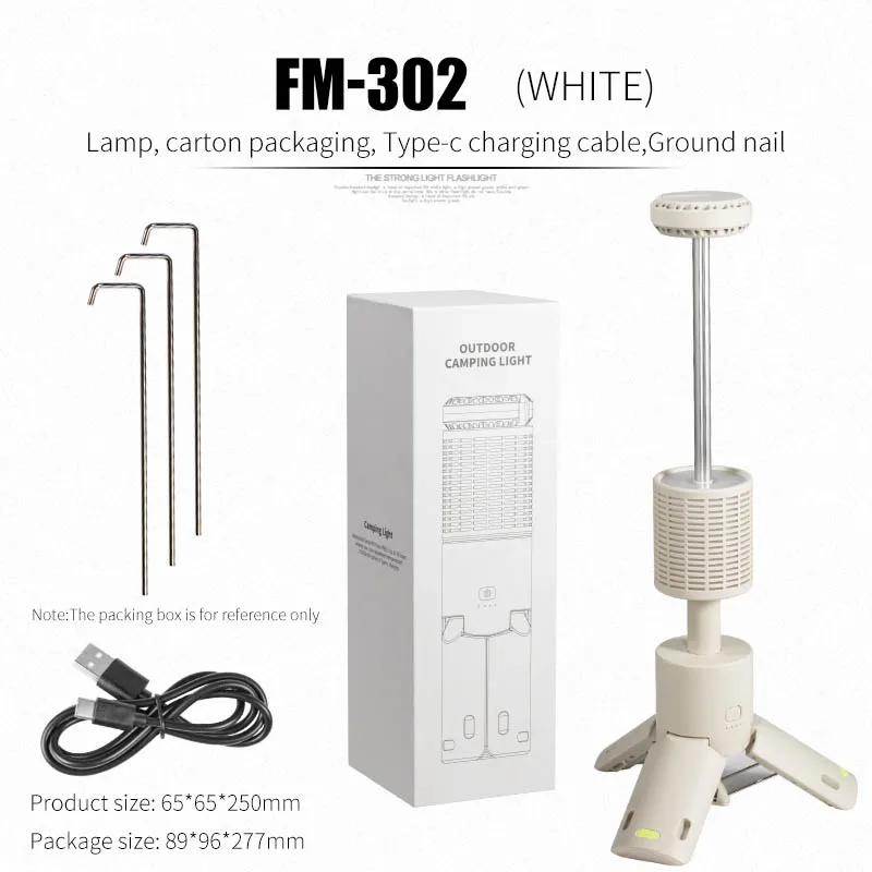 للطي التخييم ضوء المحمولة تلسكوبي الفوانيس المدمج في 10000mAh في الهواء الطلق مصباح مغناطيسي مقاوم للماء مع قاعدة حامل مثلث