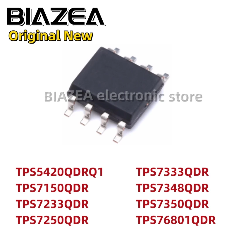 

1piece TPS5420QDRQ1 TPS7150QDR TPS7233QDR TPS7250QDR TPS7333QDR TPS7348QDR TPS7350QDR TPS76801QDR SOP8 Chipset