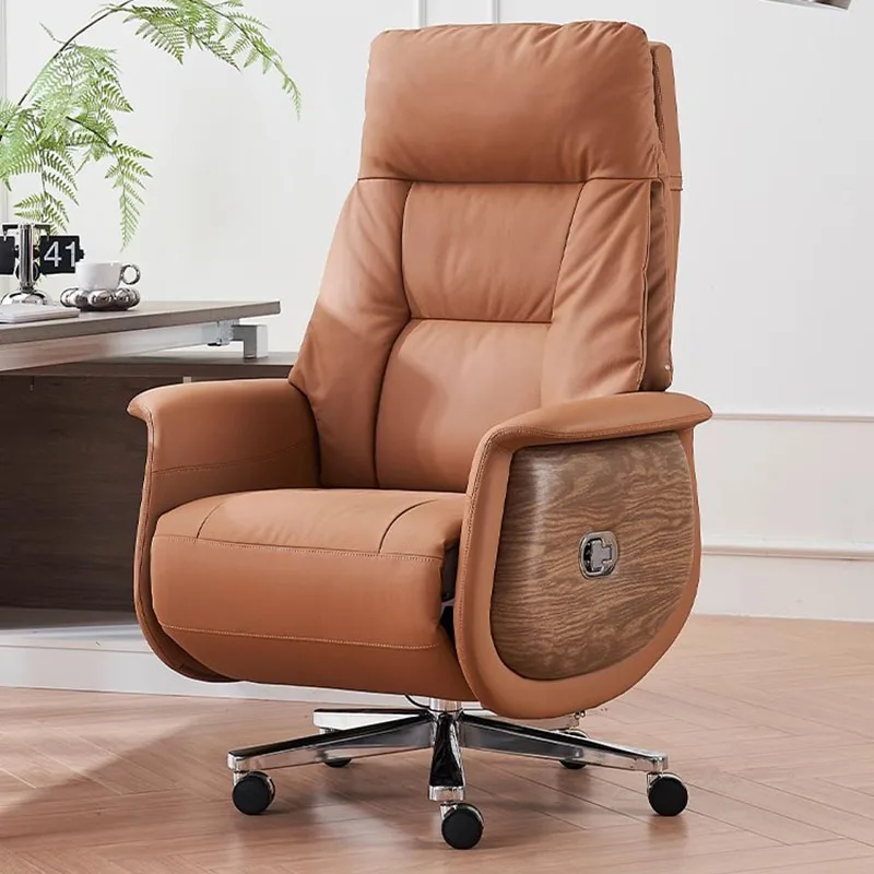 Modern Executive Office Chair Luxury Swivel Comfy Conference Lounge Meditation Office Chair Rolling Silla Oficina Furniture