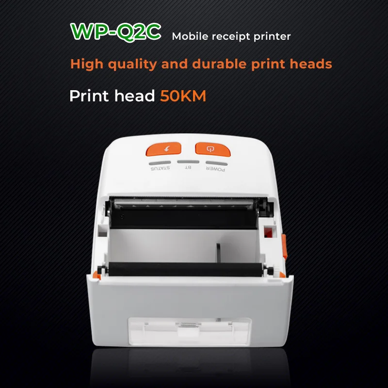 Winpal WP-Q2C 58mm Mini Pocket Portable Thermal Printer Support Win/Linux/Android/IOS Thermal Receipt Printer