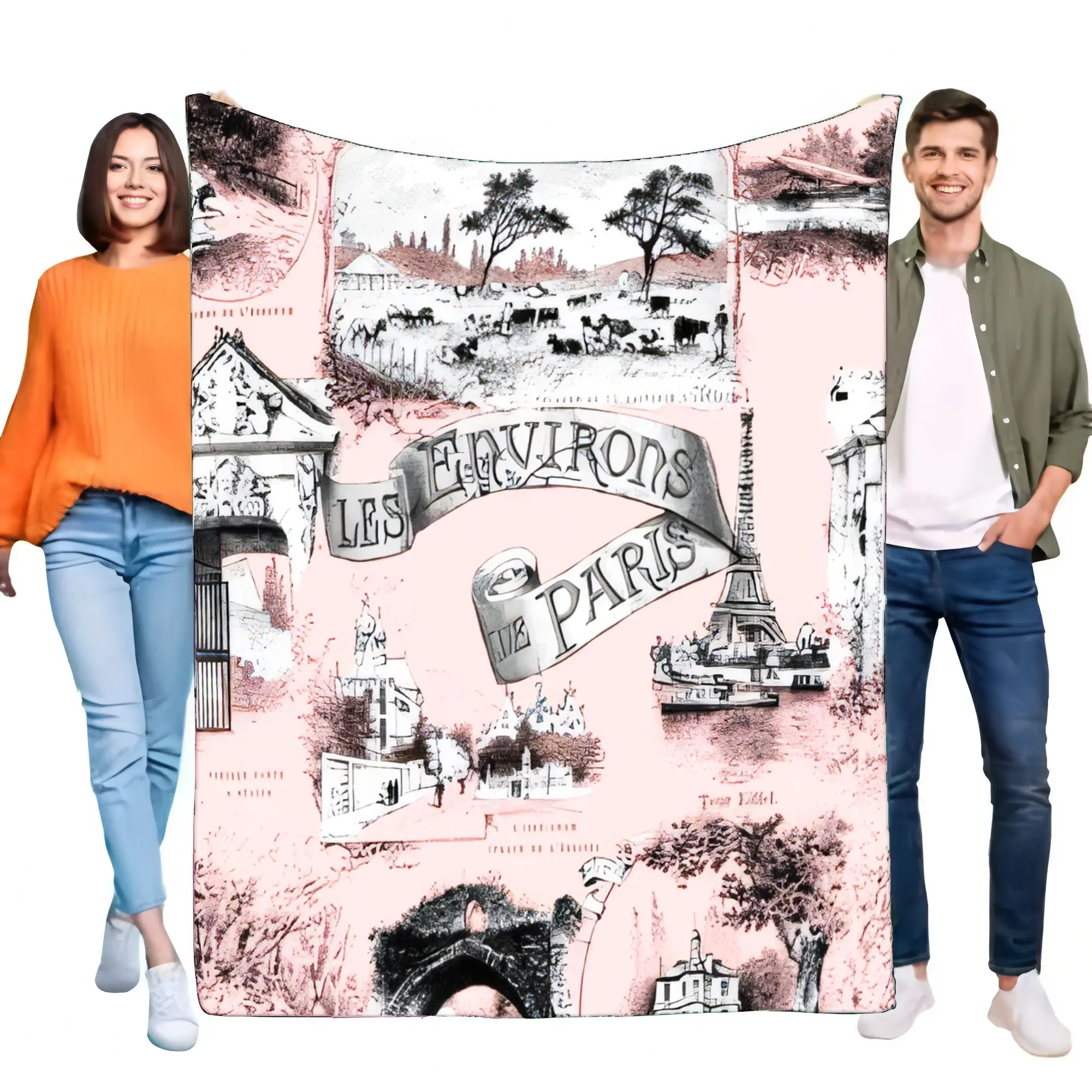 Paris Scenic Throw … - image