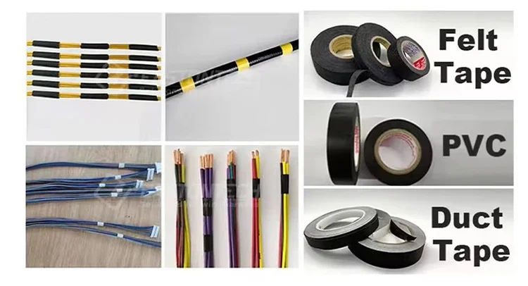 EW-1680 Dual-Use Light Wire Harness Taping Machine, 5-15mm Tape Cable Wrapping Equipment, 5 Hours Continuous Working