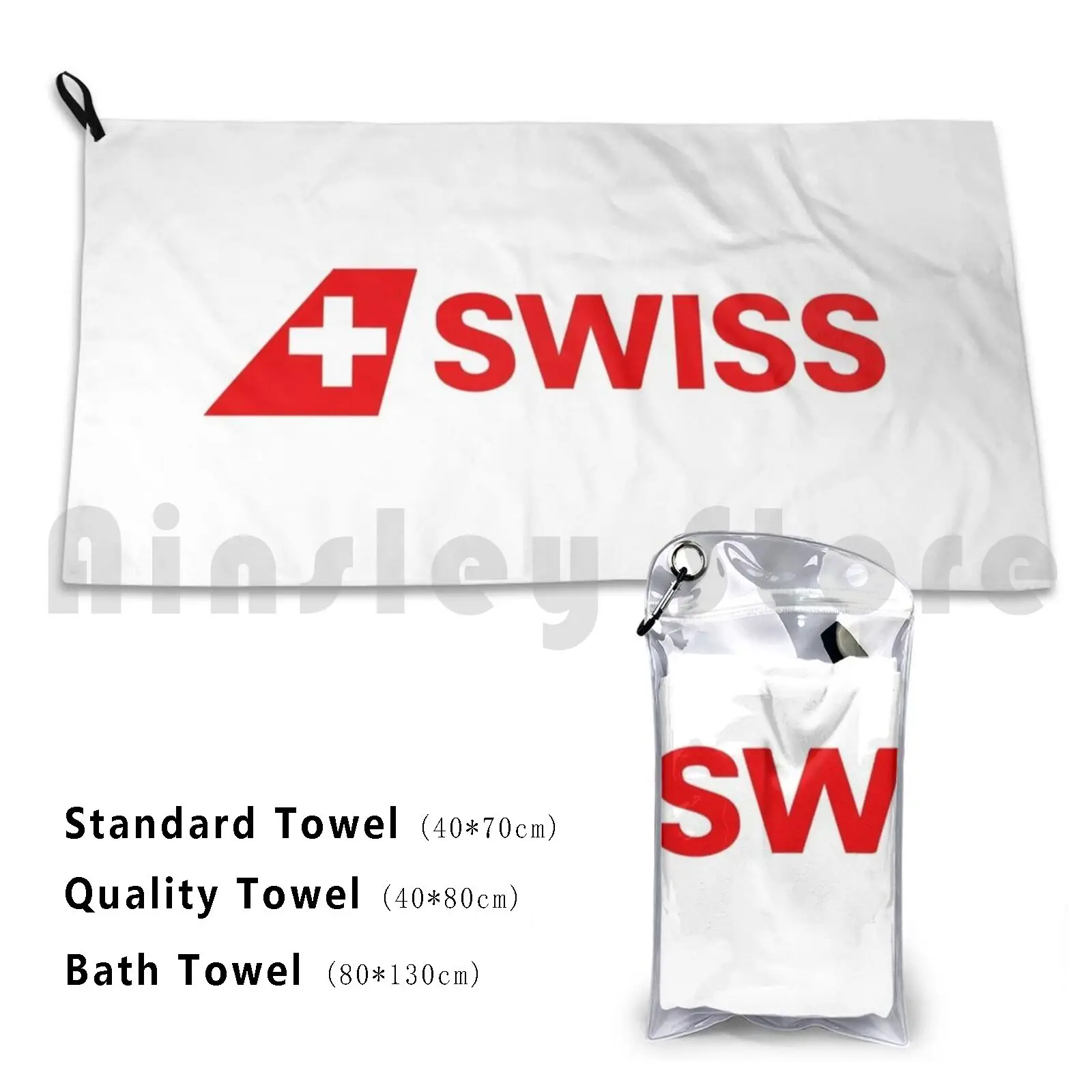 Untitled Bath Towel Beach Cushion Swiss International Swiss International Swiss Qatar Airways