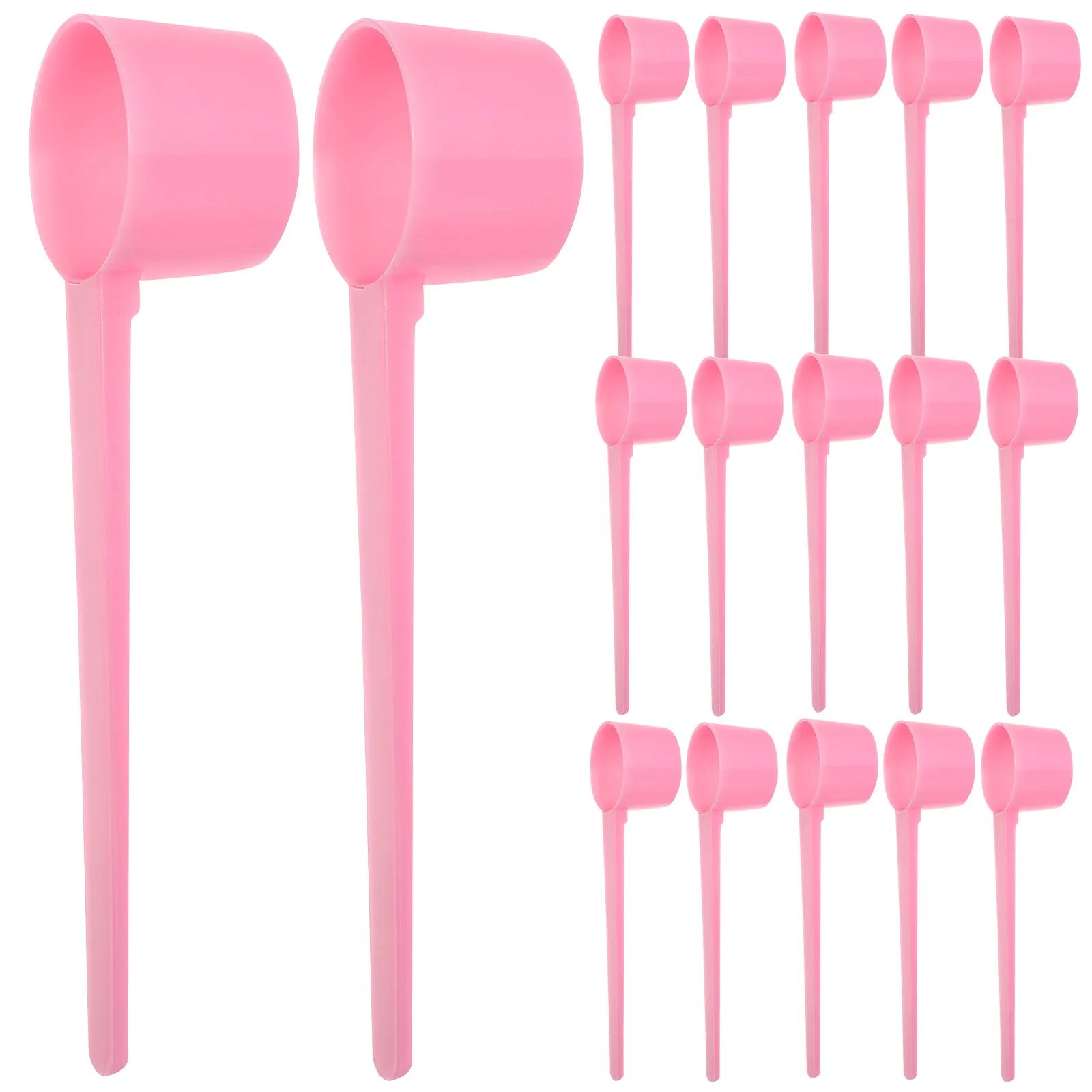 50Pcs Measuring Spoons Set Stainless Steel Coffee Scoop for Powder Sugar Milk Formula Kitchen Baking Cooking Quantifying Tool