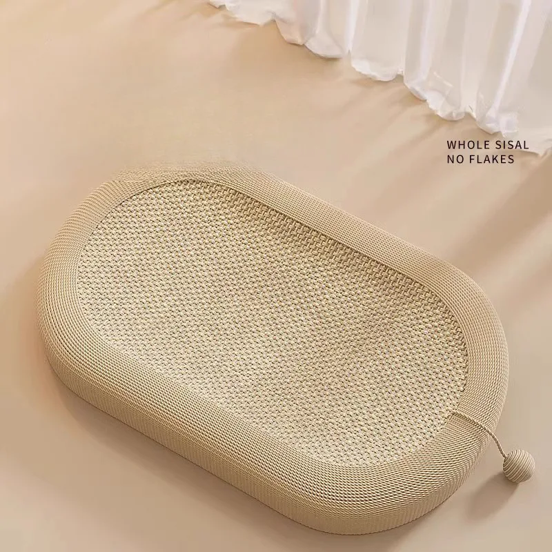 

Сизалевая когтеточка для кошек и кровать, комбинированная прочная большая когтеточка для кошек, устойчивая к выпадениям когтеточка для кошек, товары для домашних животных