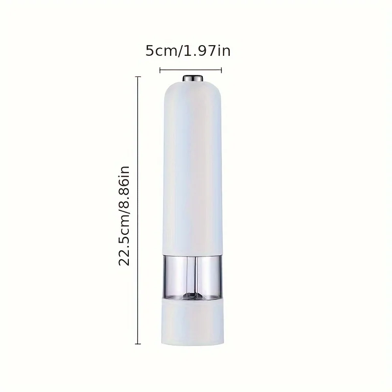 

Salt and Pepper Grinder Set - Automatic Spice Mill with Adjustable Coarseness - Perfect for Cooking & BBQs!
