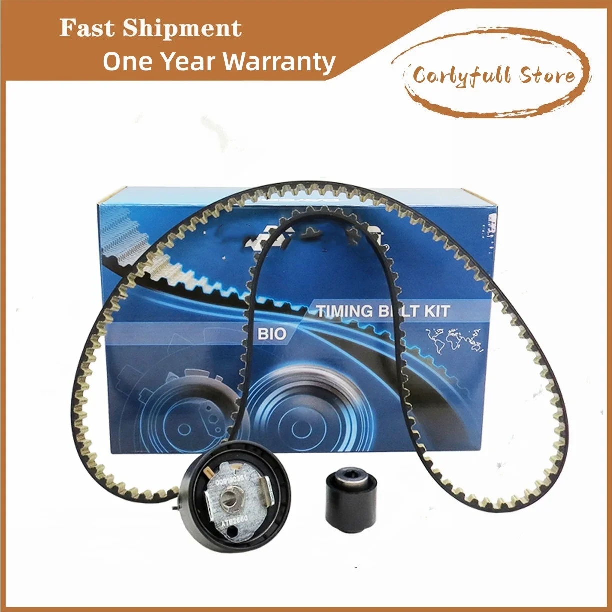 

Timing Component Suit Timing Belt Tensioner 1623231680 For Peugeot 208 3008 301 308 5008 Partner Citroen C1 C3 C4 DS