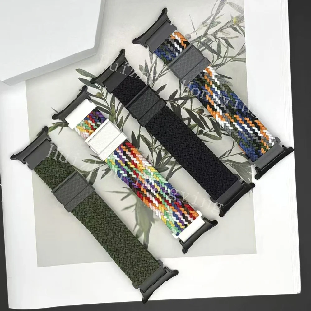 2025 갤럭시 워치 울트라 47mm 액세서리, 나일론 스포츠 마그네틱 팔찌, 삼성 갤럭시 워치 울트라 손목밴드에 적합