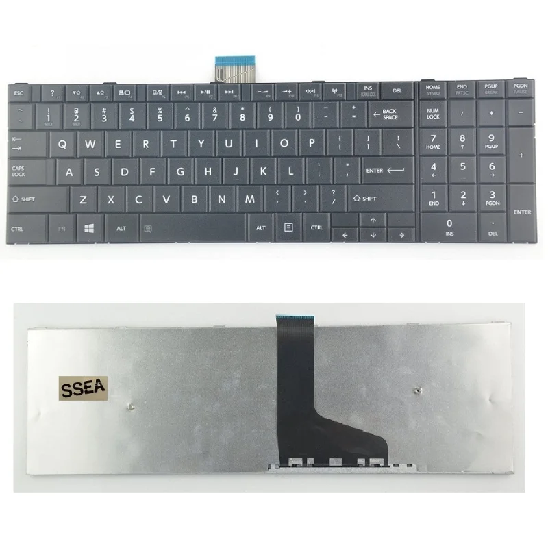 

New Original US English Keyboard For Toshiba Satellite C50 C50D C50-A C55 C55D C55T C50dt C50dt-A C55dt C55dt-a Series