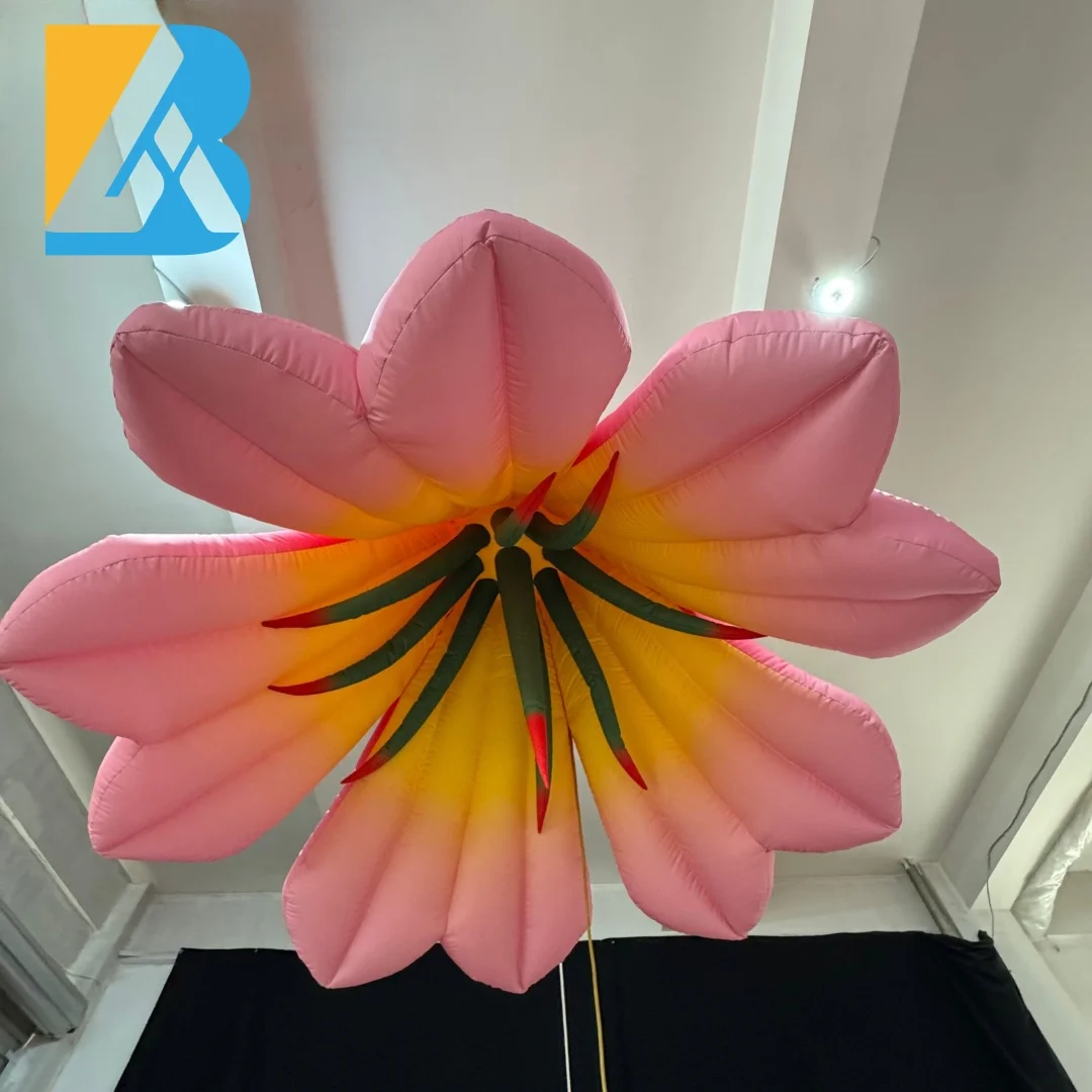 

Прямые поставки с фабрики для мероприятий, большой надувной цветочный дизайн для игрушки на день рождения с цветочной тематикой