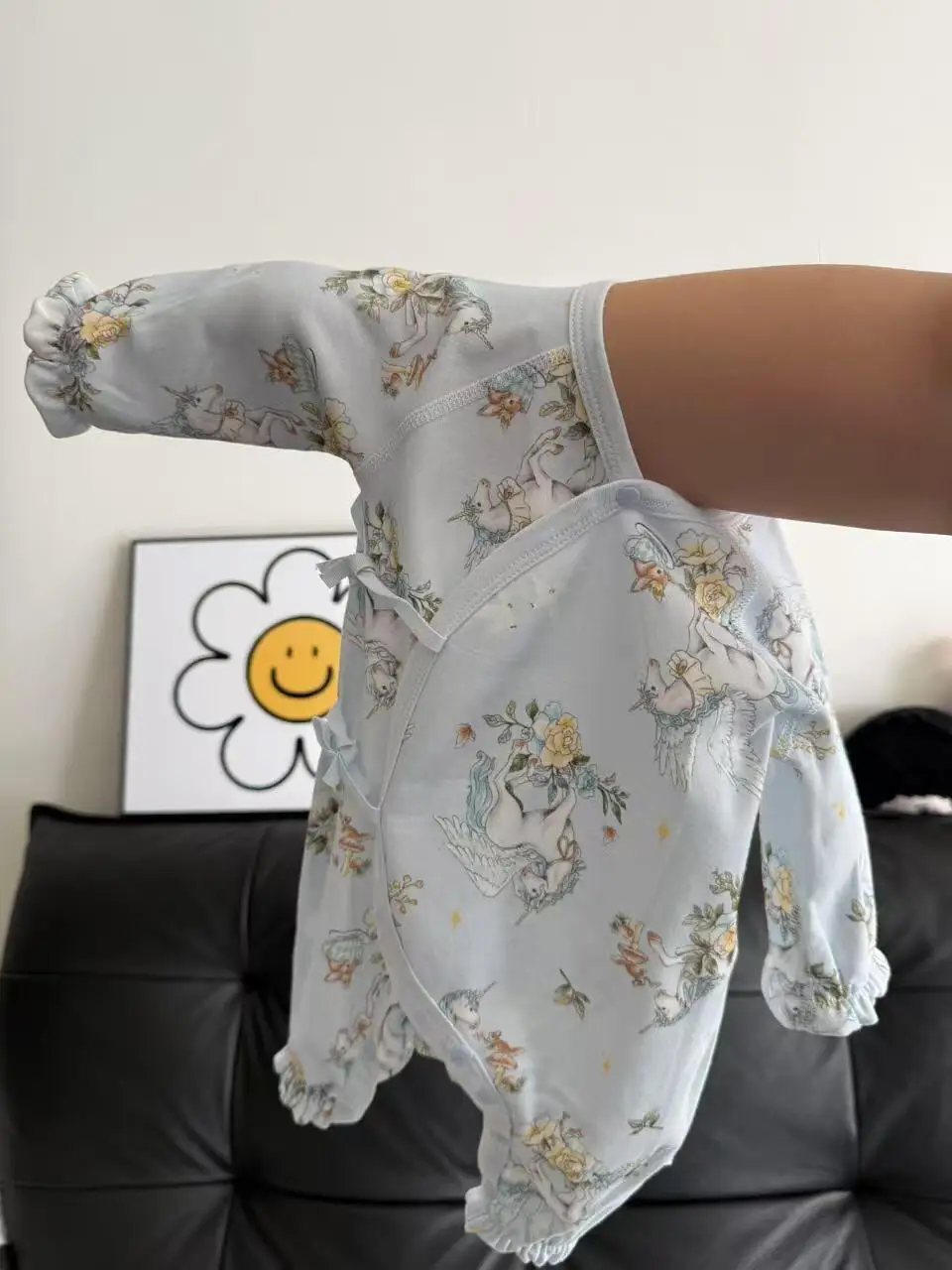 กางเกงขายาวผ้าฝ้ายแท้ นุ่ม ระบายอากาศดี สำหรับเด็กแรกเกิด ฤดูใบไม้ผลิ ฤดูใบไม้ร่วง ไม่มีตะเข็บ น่ารัก หวาน ดีไซน์ Dr Ins Sle ผ้าฝ้าย...