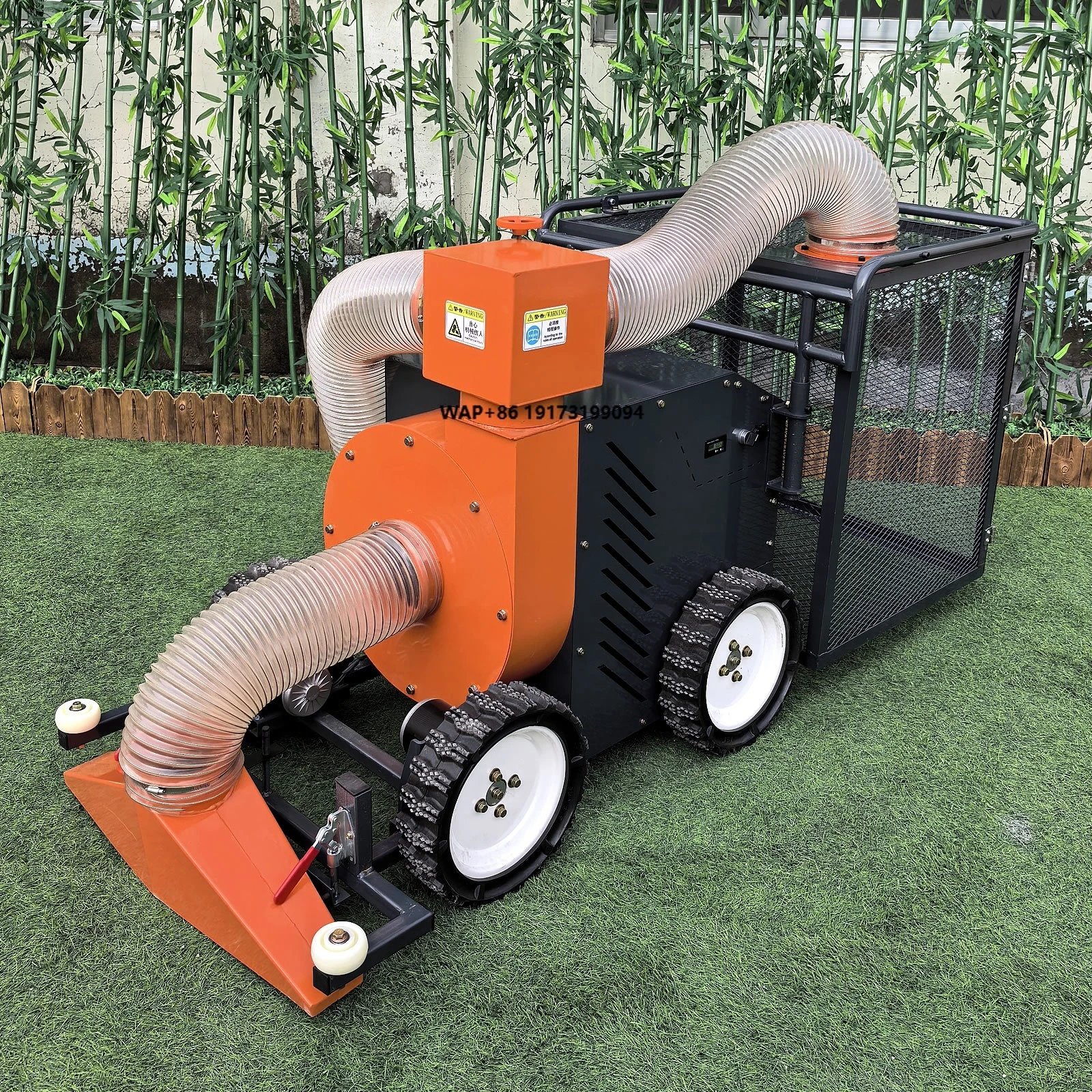 Remote Leaf Blower & Vacuum Sweeper