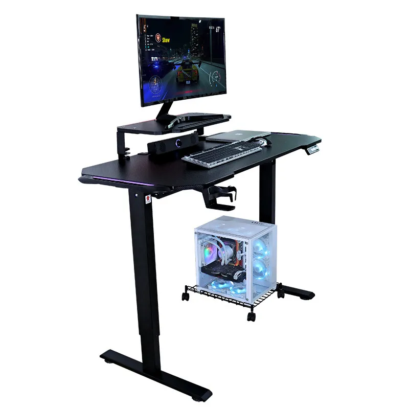 Electric Lifting E-sports Table Dual Motor Intelligent Lifting Table Desktop Computer Table