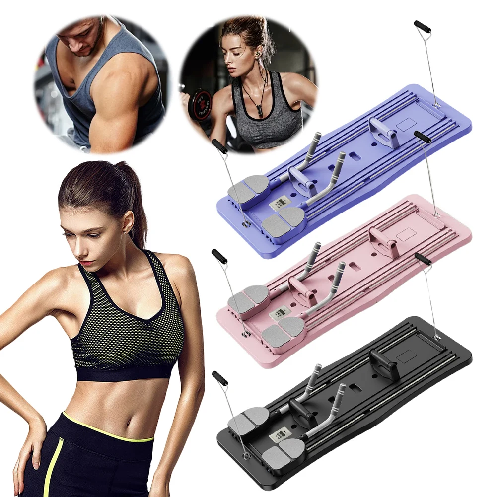 

Multifunctional Fitness Board Exercise Machine Automatic Rebound Abdominal Board with Timer Push Up Board Home Gym Equipment