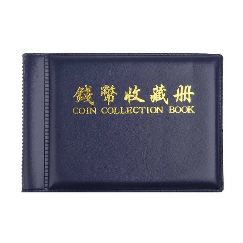 Book Coin Album Holder Money Pockets 35*40mm Folders Openings Collection Storage Penny Container Hot New Portable