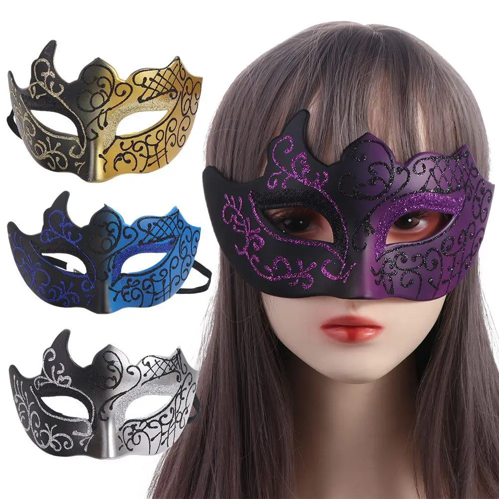 

Masquerade Cosplay Mask Carnival Costume Props Photo Prop Glitter Mask Party Cosplay Props Venice Mask Halloween Masks