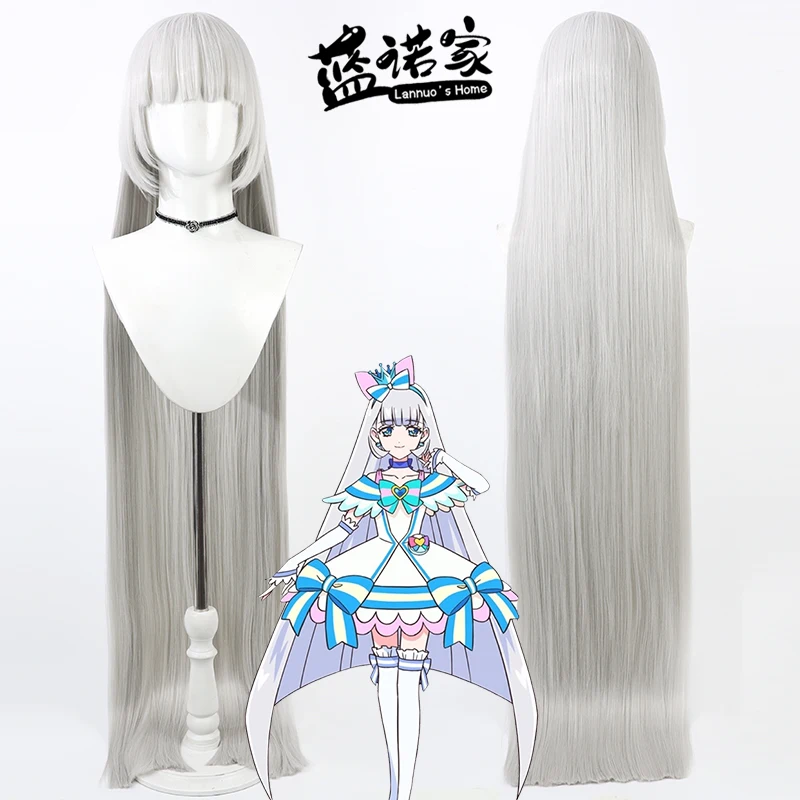 

Nekoyashiki Yuki Cure Nyammy Косплей Парик Miuko Косплей Аниме Wonderful PreCure! Реквизит для косплея Синтетические волосы Термостойкое волокно