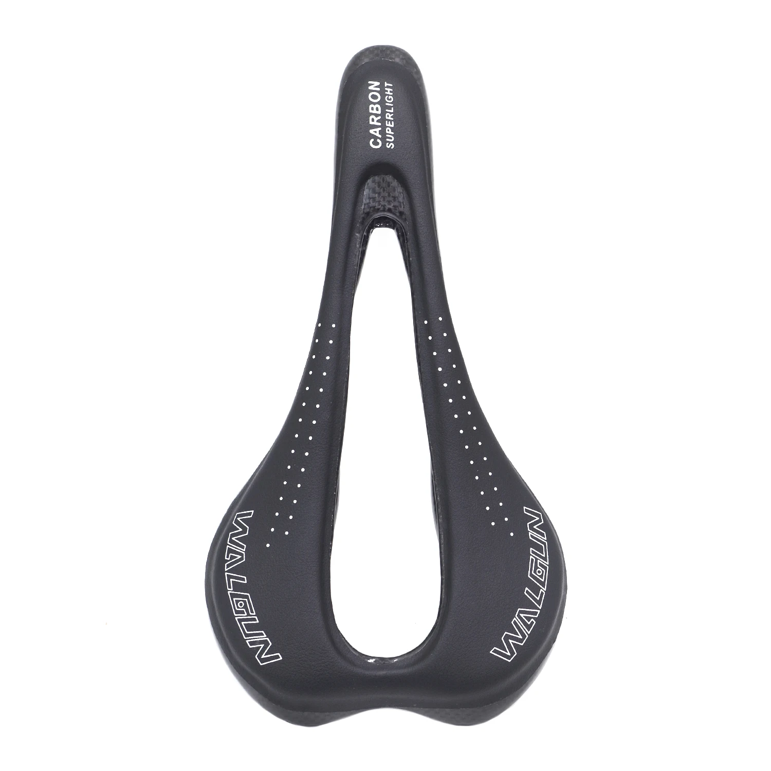 

WALGUN Large hollow saddle Ultra-light Carbon Bicycle Saddle Hollow Road for Men Women Breathable Comfortable Bike Seats