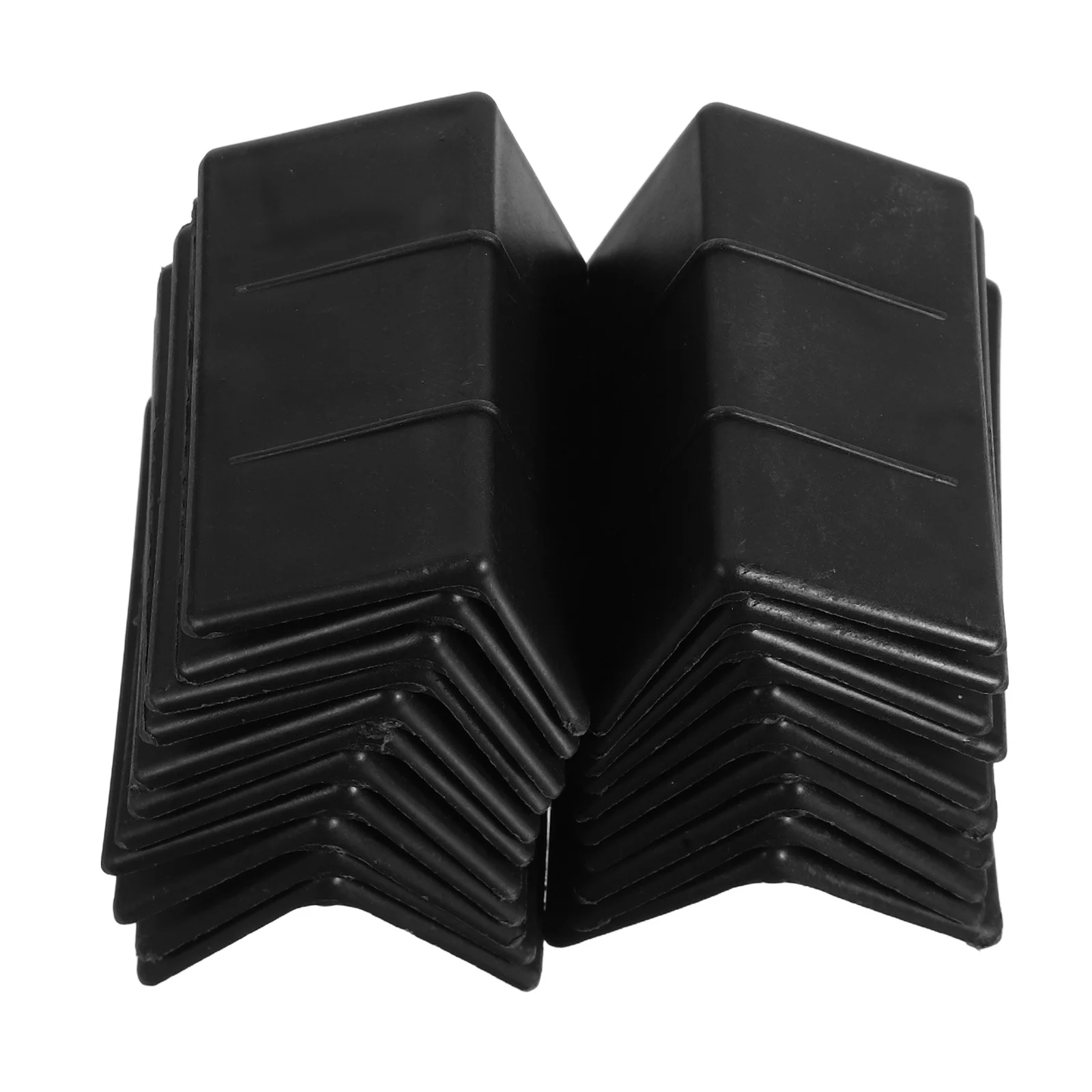 20Pcs Heavy-Duty Packaging Corner Guards Thickened Plastic Edge Protectors Anti-Slip Box Edge Guards for Truck Shipping