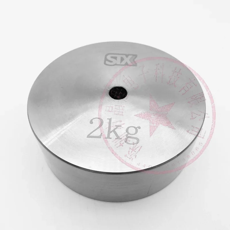 M1 Standard Weight Block 1kg2kg3kg500g100g Stainless Steel Perforated Weight Circular Calibration Method