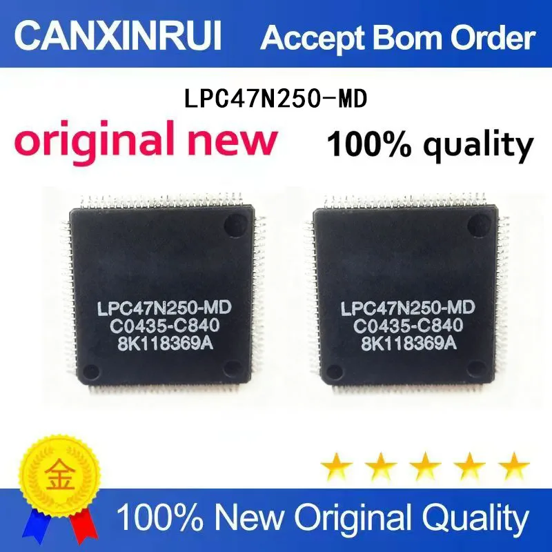 (5-100 Pieces) LPC47N250-MD QFP LPC47N250MD LPC47N250 Spot Chip IC