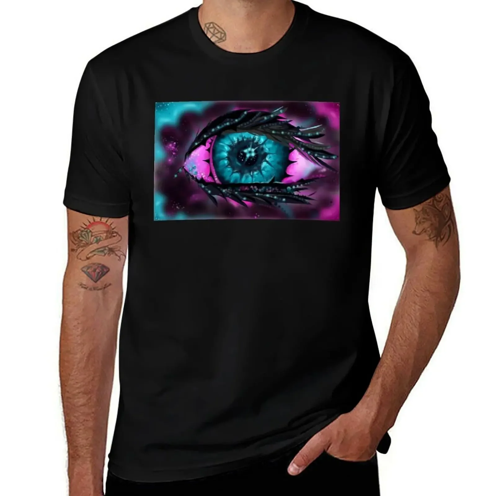 

Constellation Iris T-Shirt summer tops tees funny costumes quick-drying mens vintage t shirts