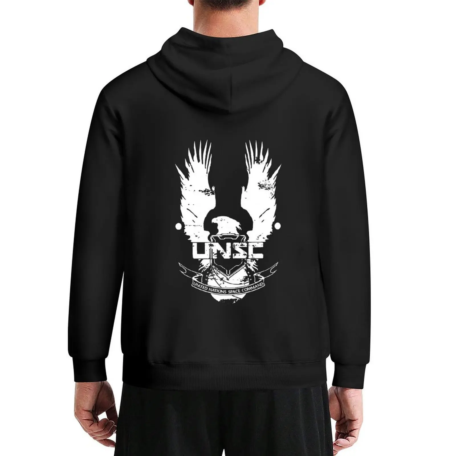 

Halo UNSC Worn Logo High Quality Hoodie mens designer clothes clothes for men men's sweat-shirt set autumn big size hoodie