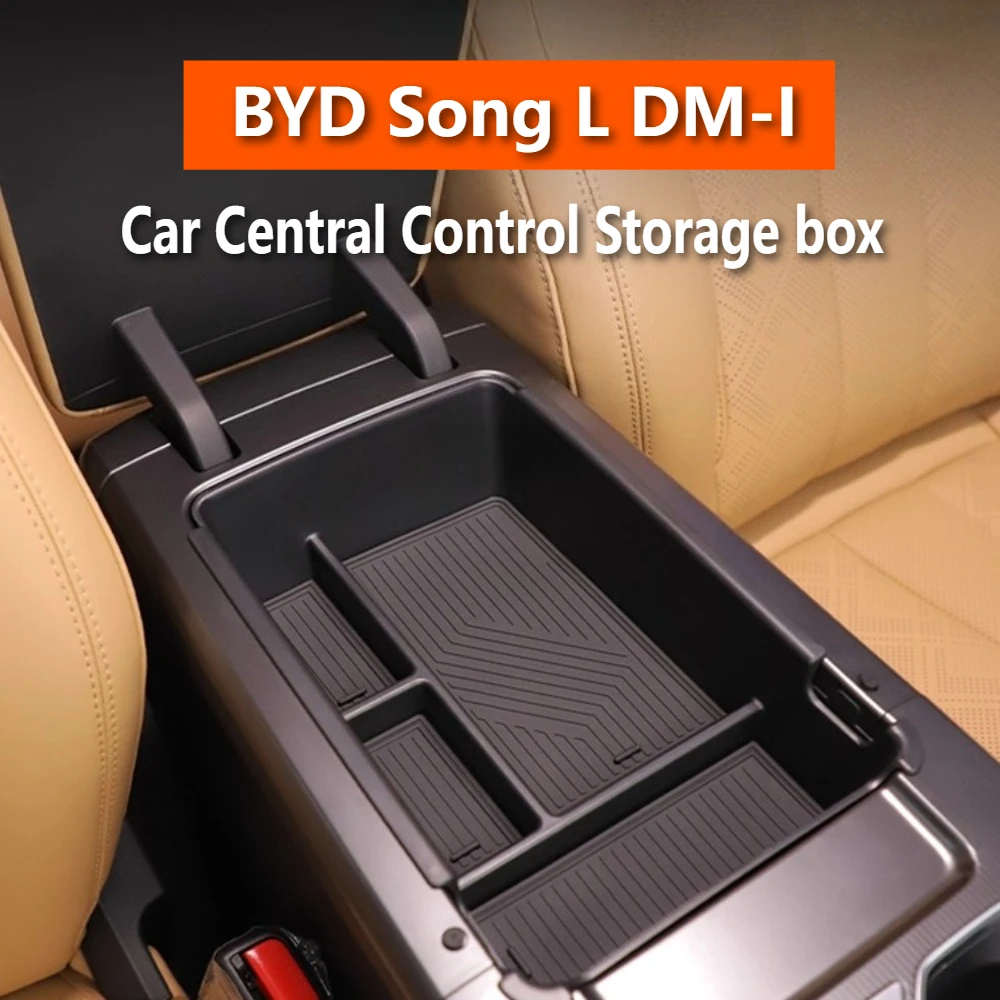 

For BYD Song L DM-I Car Armrest Box Storage Box Console BYD Song L Storage Interior Decoration Accessories