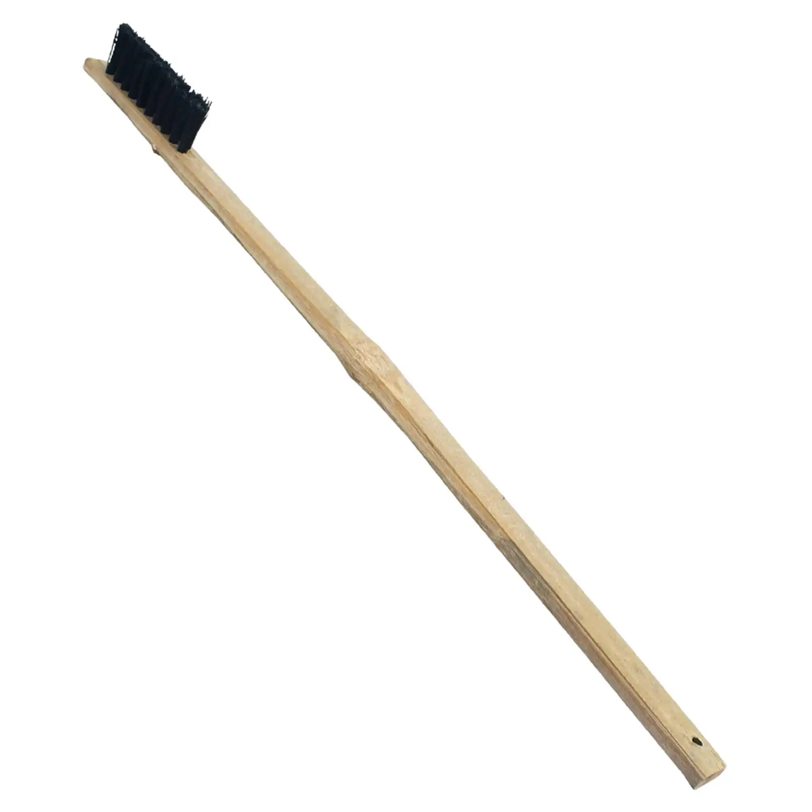 Bird Cage Cleaning Brush Parrot Birdcage Cleaner Tool, Portable, 14.37inch Birdcage Brush Bamboo Long Handle for Birds Cage