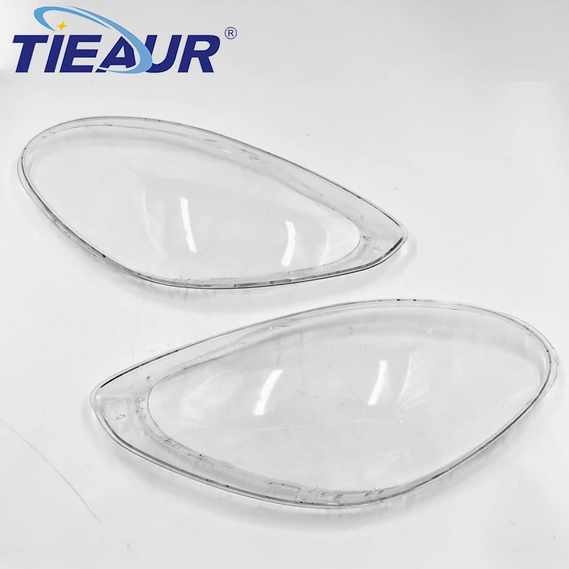 TIEAUR Headlight Lens Cover For Porsche PANAMERA 971 2019 2020 Car Light Housing Headlamp Transparent Shell Replacement