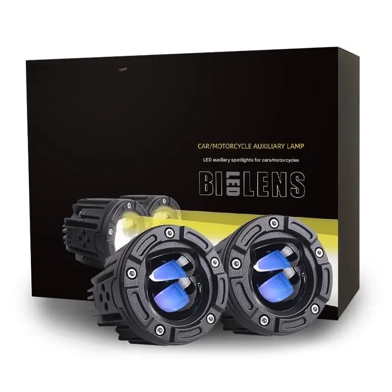 

Новые умные водонепроницаемые фары проектора S11 Bi LED с кольцом Halo, двухлучевым светодиодным рабочим освещением для вождения автомобиля и мотоцикла 12 В