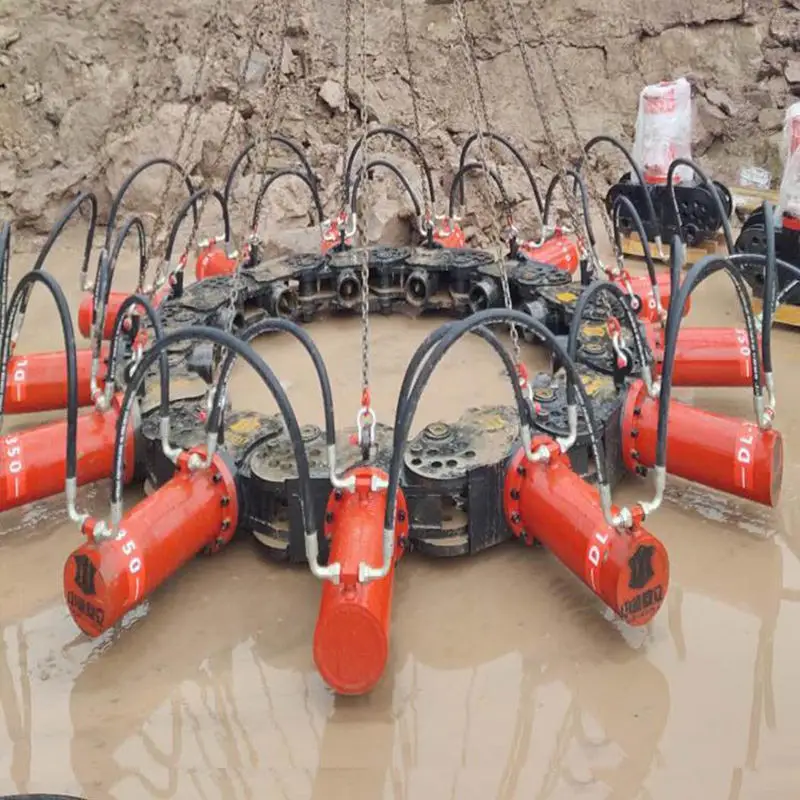 Modular Hydraulic Pile Breaker for Concrete Foundation Pile Head Cutting Machine High Power Pile Cutter Attachment Factory Price