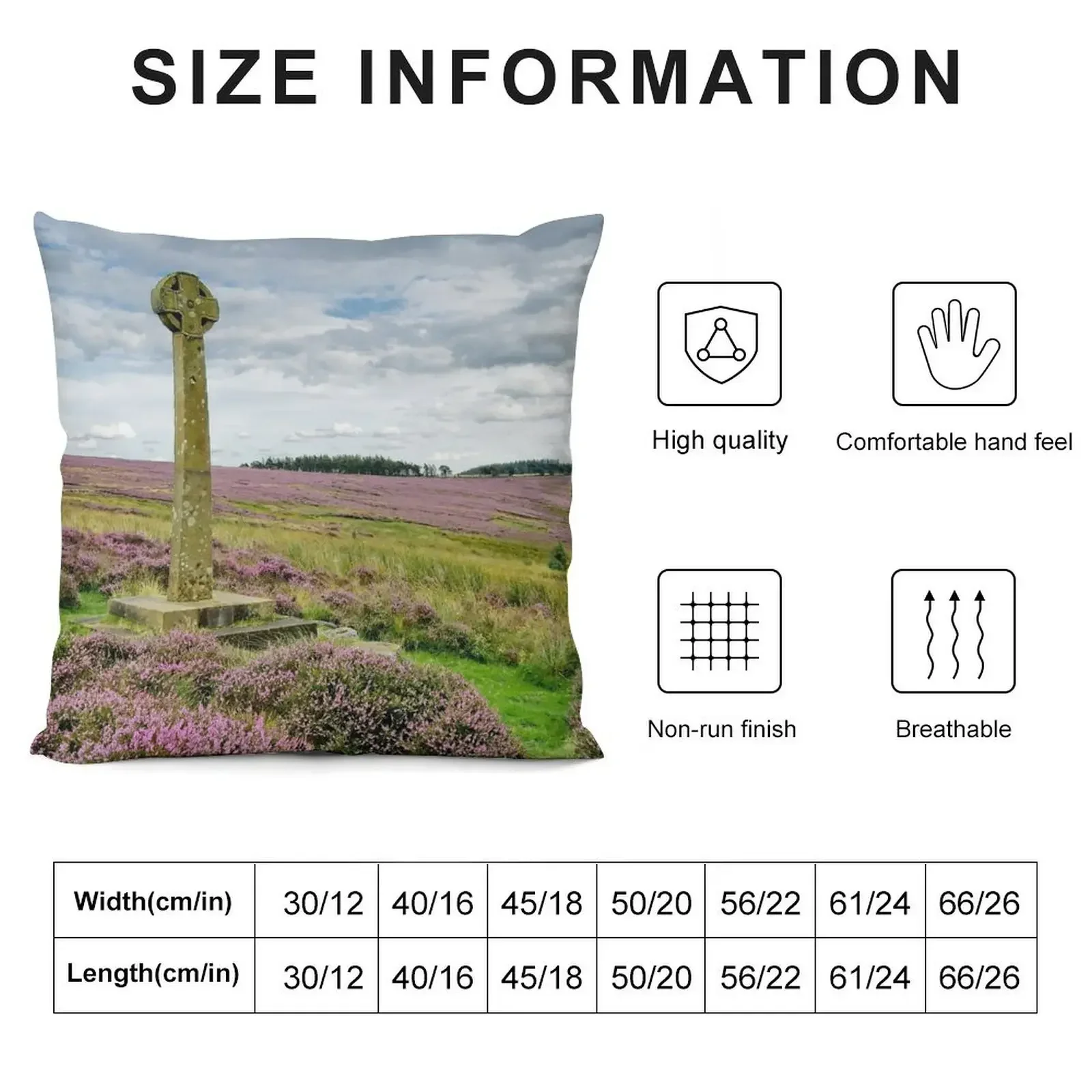 Rosedale Millenium Cross North York Moors Throw Pillow Pillowcase Covers For Sofas pillow