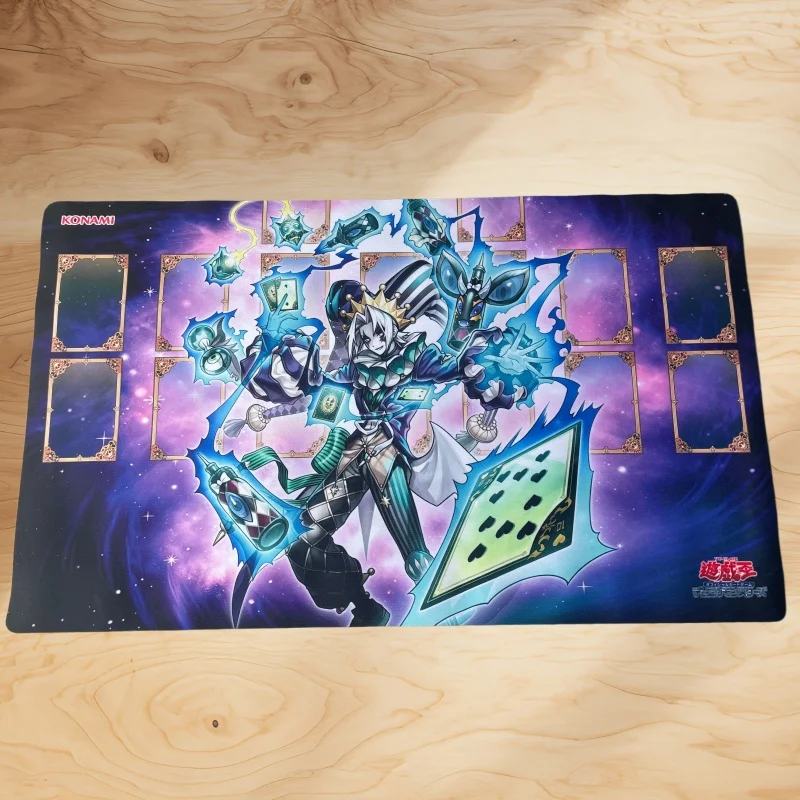 

600x350mm Yu-Gi-Oh! Clown Crew Biancaviso Trading Card Playmat 1.5mmNoSeamEdge Single Player Rubber Board Game Card Mat Toy Gift