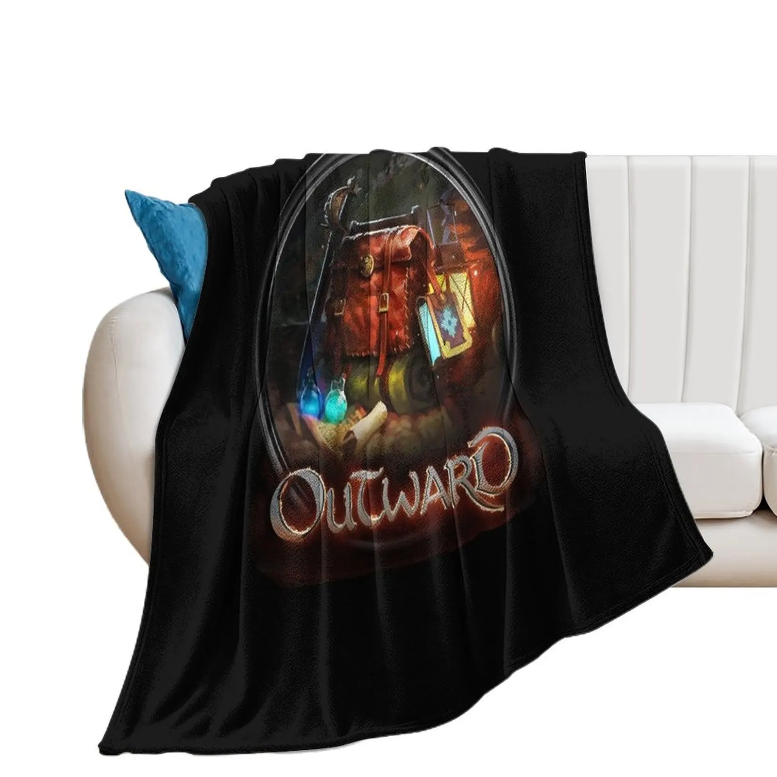 

OutwardClassic T-Shirt.png Throw Blanket Stuffeds Nap Blankets