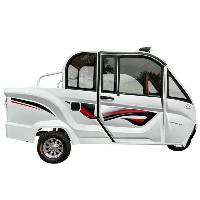 

Semi-closed pickup, electric tricycle, family car, women pick up and drop off children