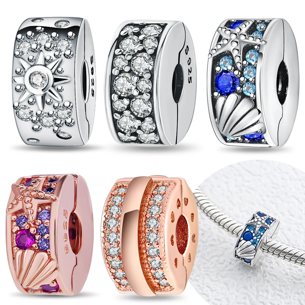 الأصلي البحر قذيفة نجم البحر ستار الخرز صالح سوار سحر 925 فضة صنع المجوهرات عيد الحب Diy بها بنفسك هدية